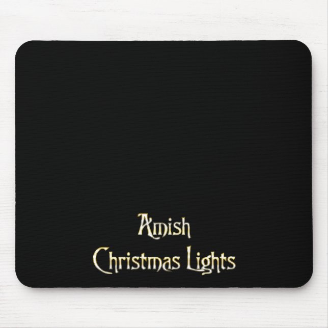 Amish jul Ljus Musmatta (Framsidan)