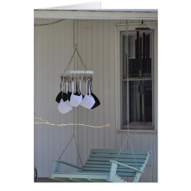 Amish Kapps Hälsningskort (Framsidan)