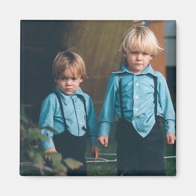Amish Kids Lancaster County PA Magnet (Framsidan)