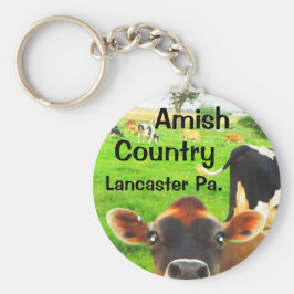 Amish Land Cows! Lancaster Nyckelring
