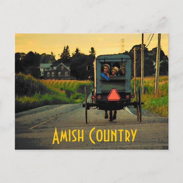 Amish Land vykort (Framsida)