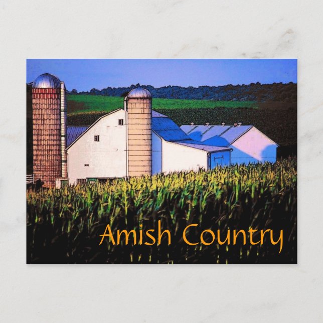 Amish Land vykort (Framsida)