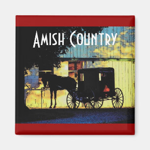 Amish landmagnet magnet