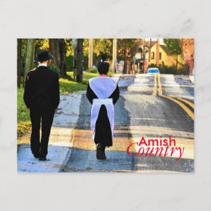 Amish landvykort vykort