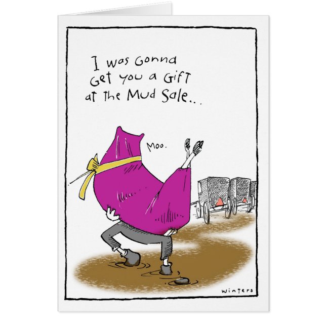 Amish leraSale Hälsningskort (Framsidan)