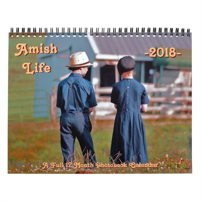 Amish Life Calendar Kalender (Omslag)