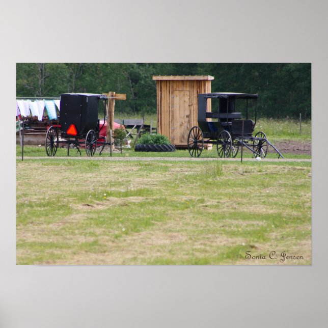 Amish Life Poster (Framsidan)