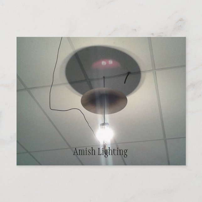 Amish Lighting Vykort (Framsida)