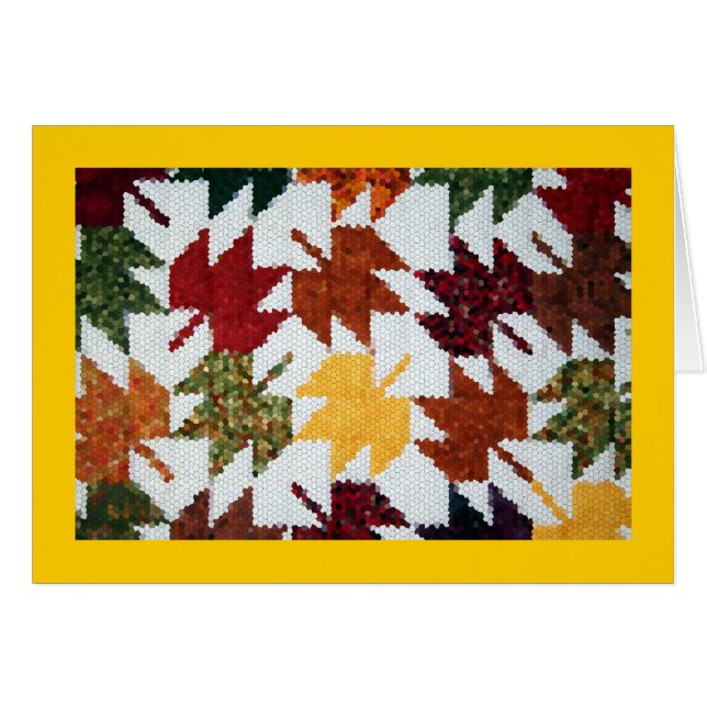 Amish löv hälsningskort (Framsidan Horizontal)