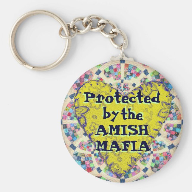 Amish Mafia Protection! Nyckelring! Nyckelring (Framsidan)