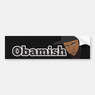 Amish Obama Bildekal
