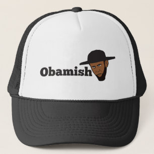 Amish Obama Truckerkeps