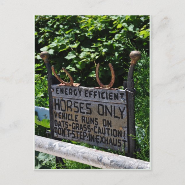 Amish Parking Vykort (Framsida)