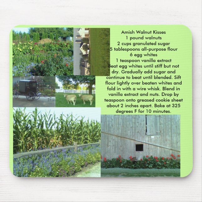 Amish recept musmatta (Framsidan)