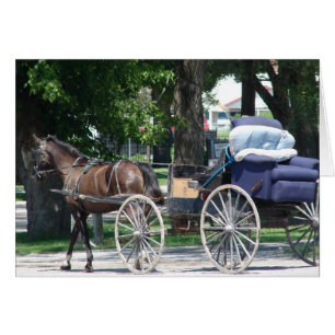Amish Recliner All Occassion Greeting Card Hälsningskort