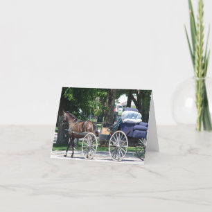 Amish Recliner Notecard Kort