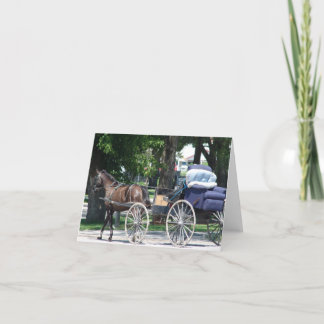 Amish Recliner Notecard Kort