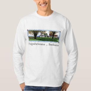 Amish returnerar Shipshewana, Indiana Tee Shirt
