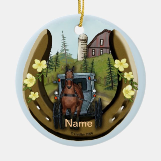 Amish Road Resa ornament (Framsidan)