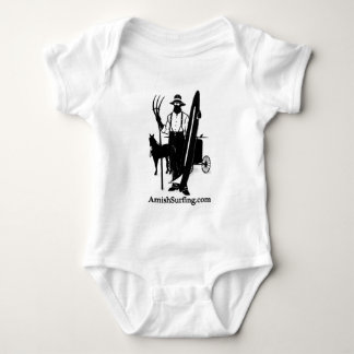 Amish som surfar och skidar tee shirt
