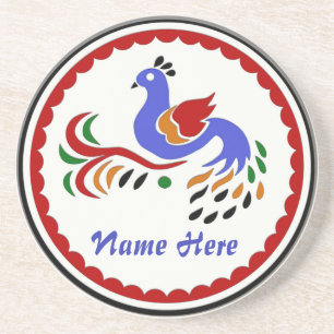 Amish Stil Bird Drink Underlägg