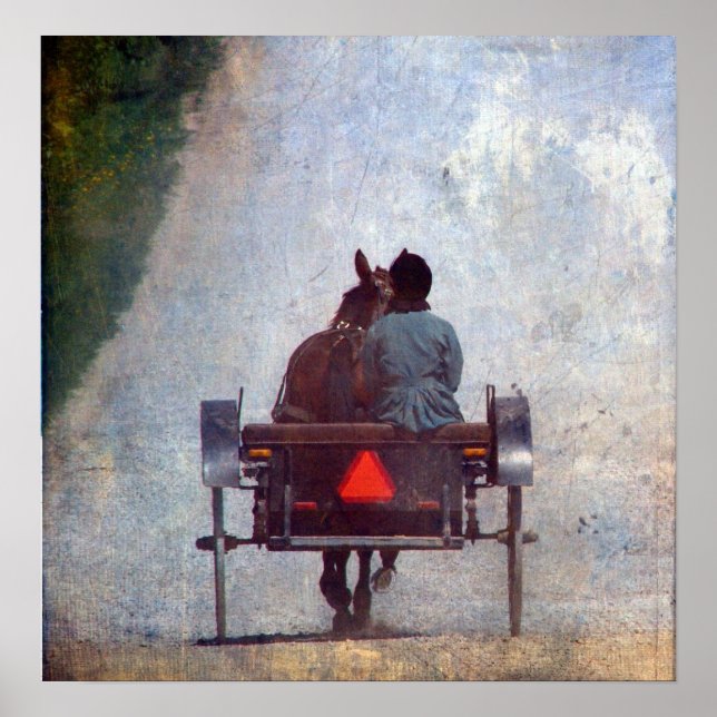 Amish Travel Poster (Framsidan)