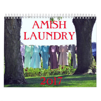 AMISH TVÄTT 2017 KALENDER