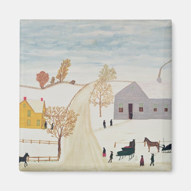 Amish Village Magnet (Framsidan)