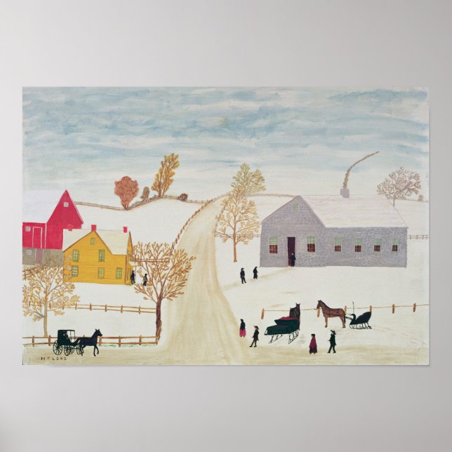 Amish Village Poster (Framsidan)
