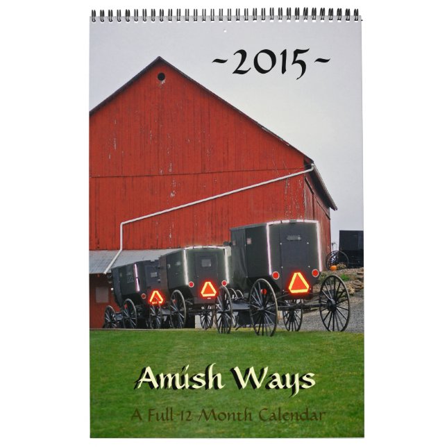Amish Ways Kalender (Omslag)