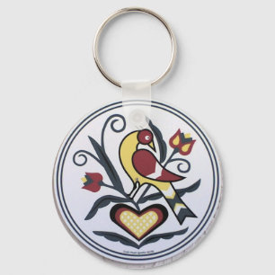 AmishHex-LoveBird Nyckelring