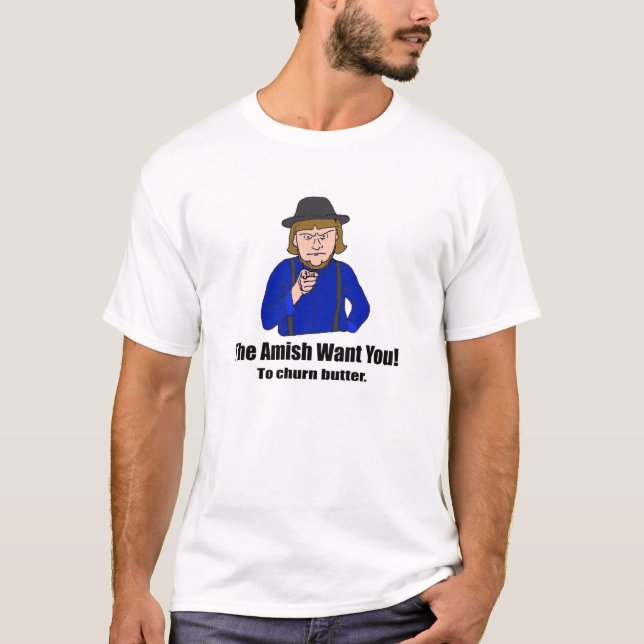 Amishna önskar att du ska tända tee (Framsida)