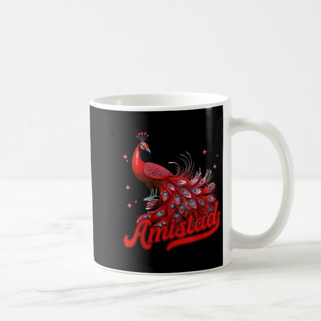 Amistad House of Vänskap Red Pea Team Kaffemugg (Höger)