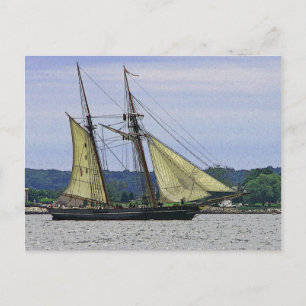 Amistad på Thames Vykort