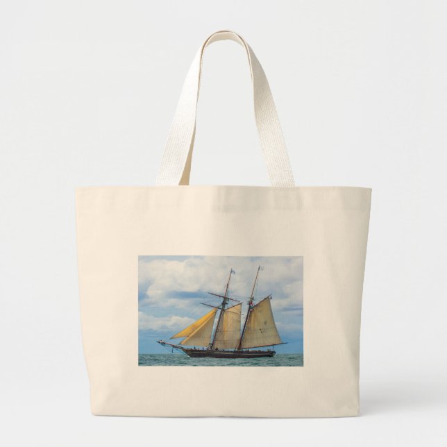 Amistad under Sail Jumbo Tygkasse (Framsidan)