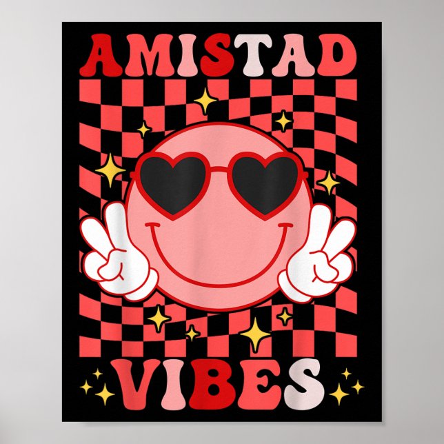 Amistad Vibes Rca System House of Vänskap Smile Poster (Framsidan)