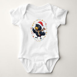 AMITA | Cheerful Crow - Holiday Lights T Shirt