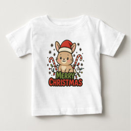 AMITA | Cute Bunny Merry Christmas T Shirt