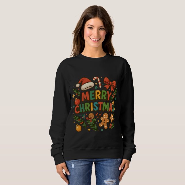 AMITA | Glad Jul Fest T-Shirt (Hel framsida)