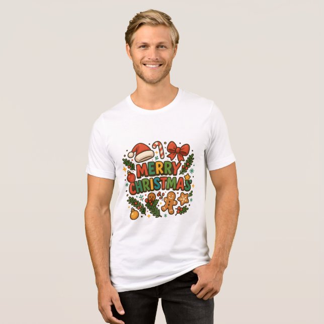 AMITA | Glad jul fest T-shirt (Framsida Full)