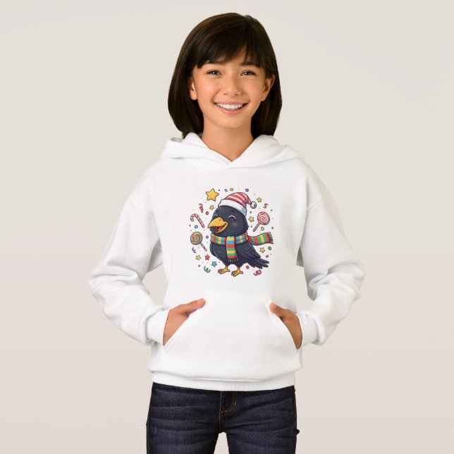 AMITA | Glad Kråka - Godis Skoj T Shirt (Hel framsida)