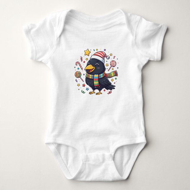 AMITA | Glad Kråka - Godisglädje T Shirt (Framsida)