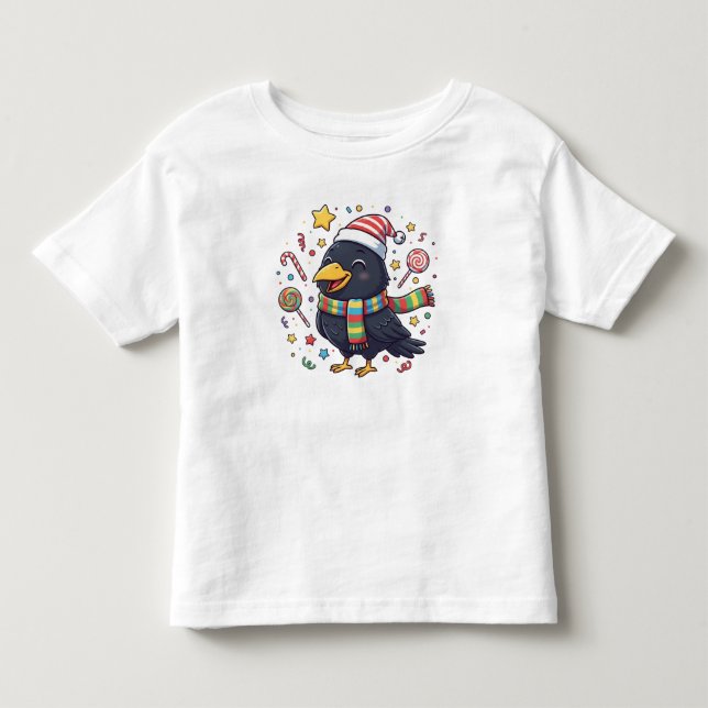 AMITA | Happy Crow - Candy Fun T Shirt (Framsida)