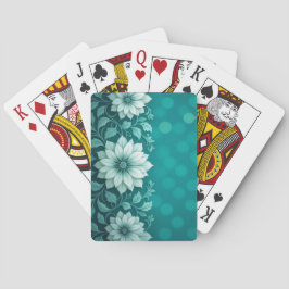 AMITA  Infinite Bloom  Teal Garden Casinokort