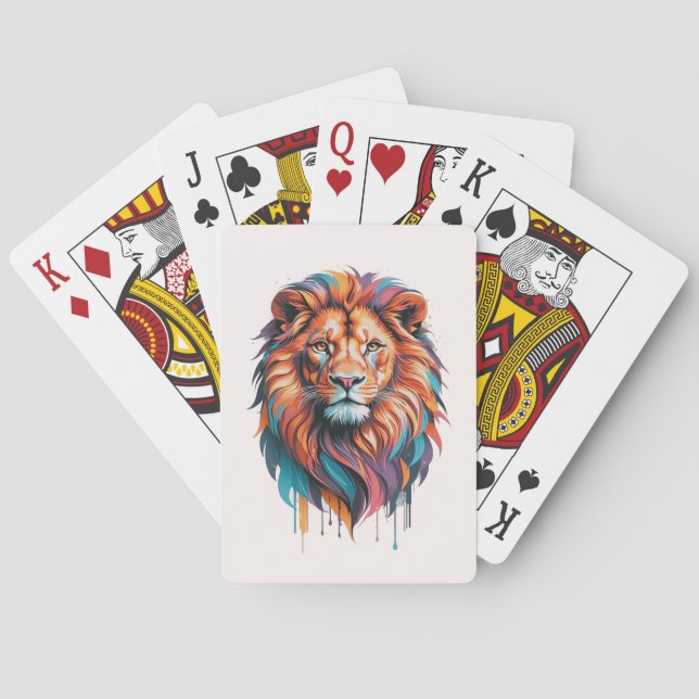 AMITA | Infinite Spirit | Vivid Lion  Casinokort (Baksidan)