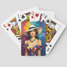 AMITA | Infinite Summer Muse | Abstract Elegance Casinokort