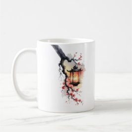 Amita - Körsbärsblomsterlyktor Tvillingar Kaffemugg