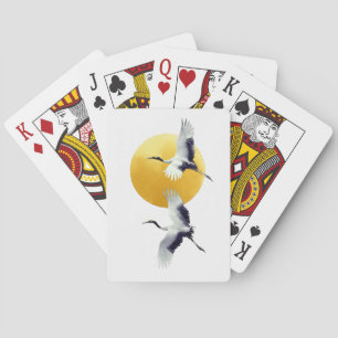 AMITA Oändlig Harmoni Gyllene Tranor Casinokort