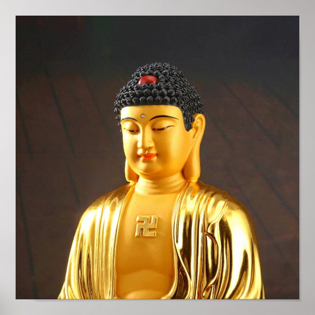 Amitabha Buddha Poster (Framsidan)