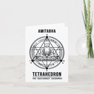 Amitabha Buddha Tetrahedron - Helig Geometry&amp Kort
